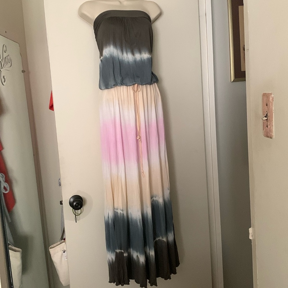 Tie Die NWT long dress